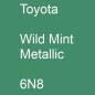 Preview: Toyota, Wild Mint Metallic, 6N8.